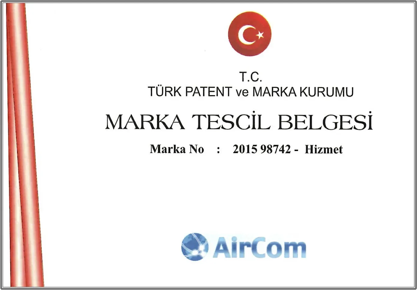 AirCom Brand Registered!